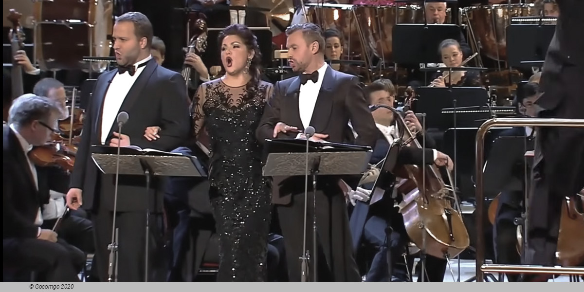 Concert Anna Netrebko, Brian Jagde, George Petean, photo 2