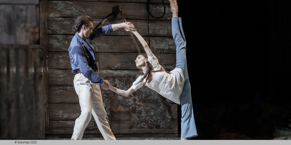 Scene 3 from the ballet "The Seagull"