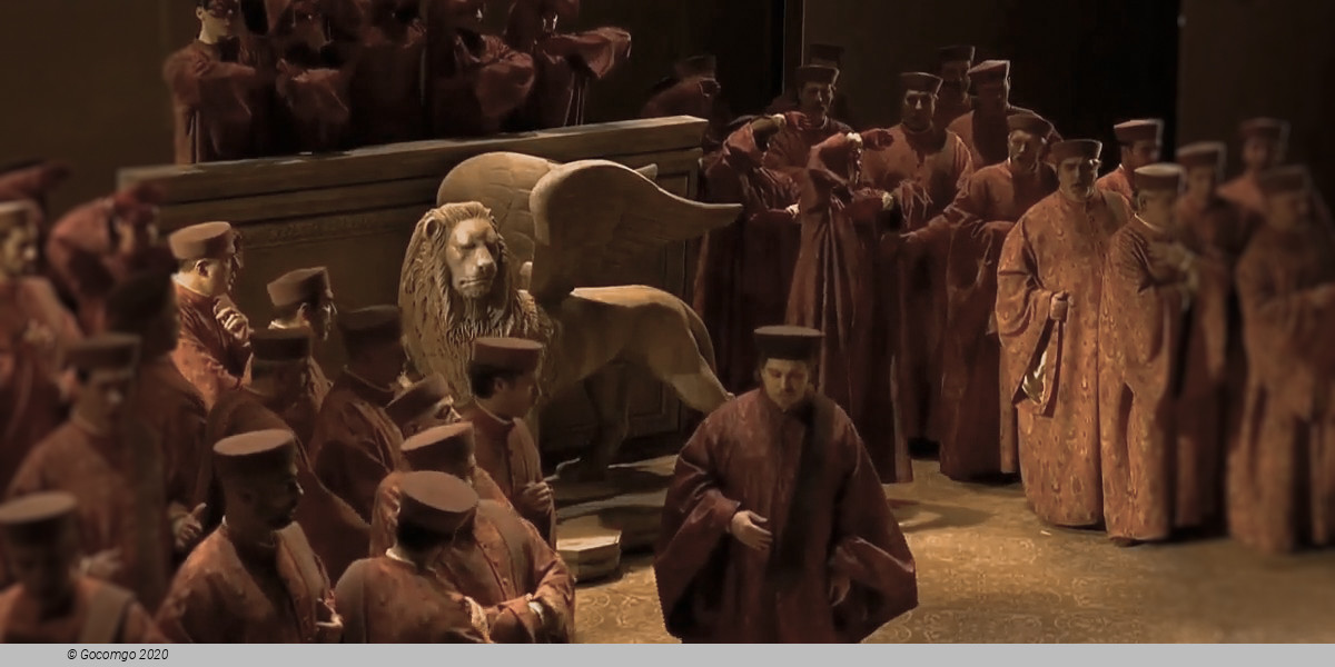 Scene 2 from the opera "I due Foscari", photo 1