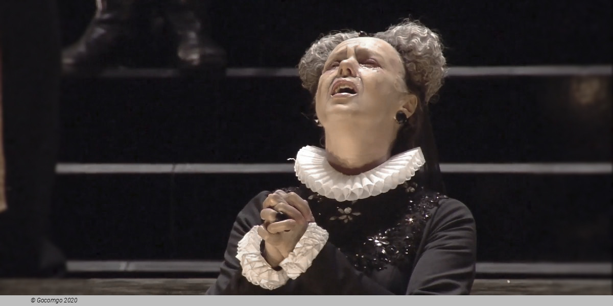 Scene 9 from the opera "Les Huguenots"