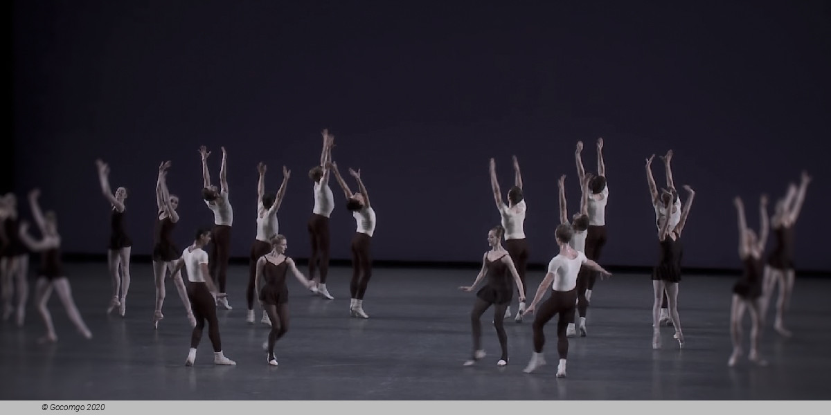 Scene 4 from the ballet "Stravinsky Violin Concerto"