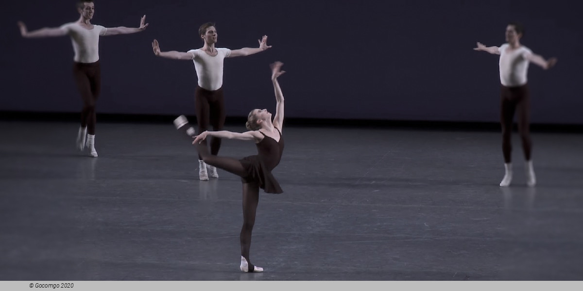 Scene 5 from the ballet "Stravinsky Violin Concerto"
