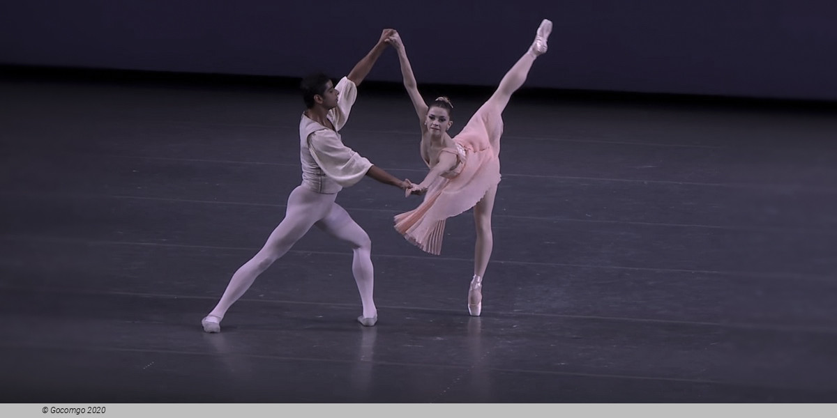 Scene 4 from the ballet "Allegro Brillante"