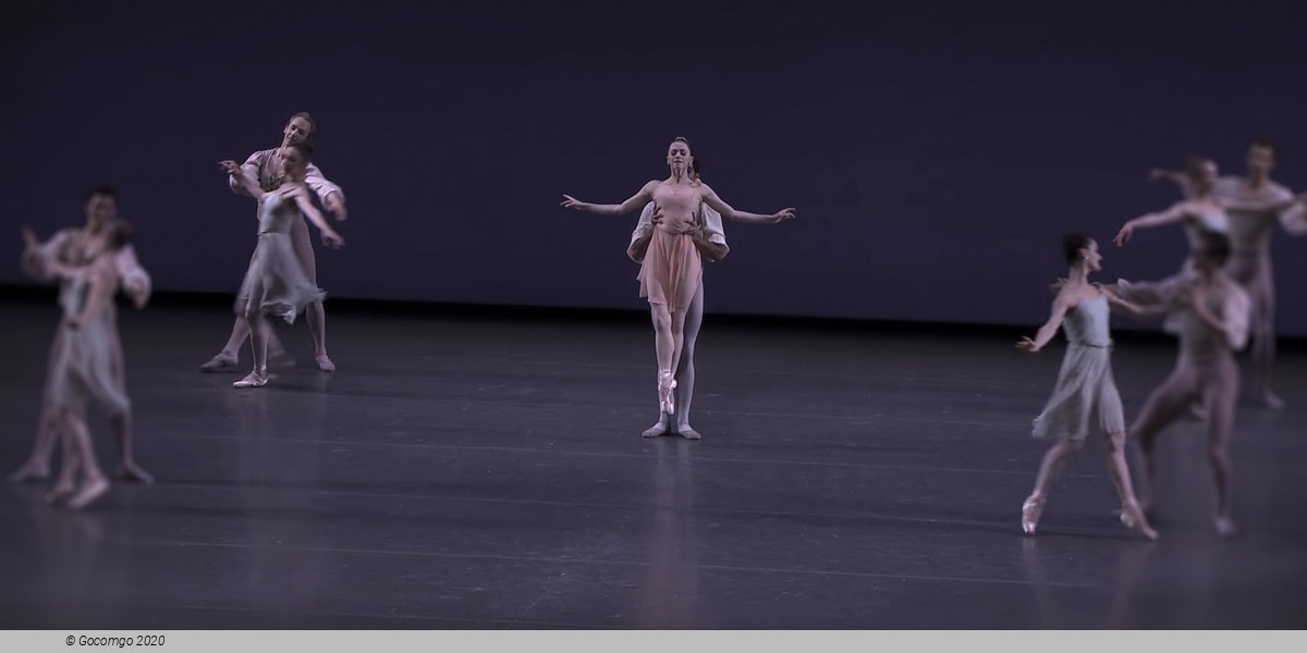 Scene 7 from the ballet "Allegro Brillante"