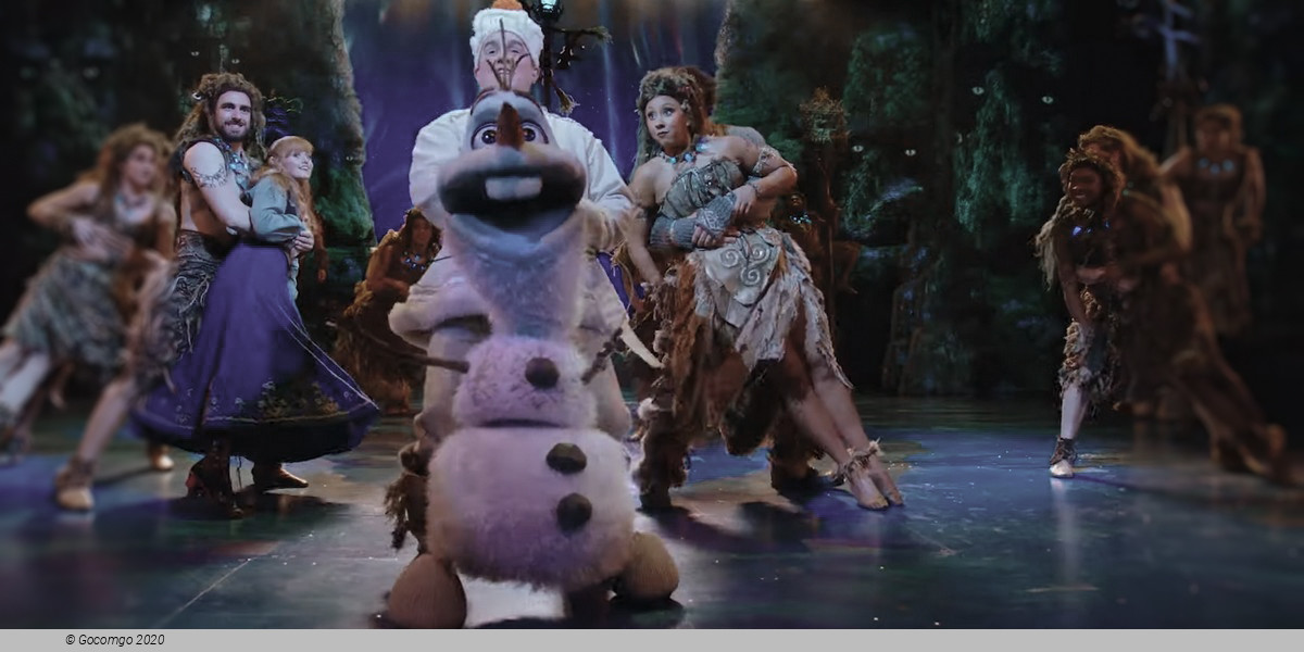 Scene from the musical "Frozen", photo 1