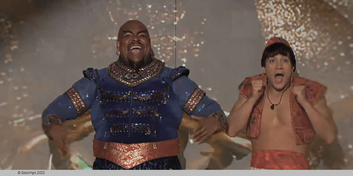 Scene 9 from the musical "Aladdin"