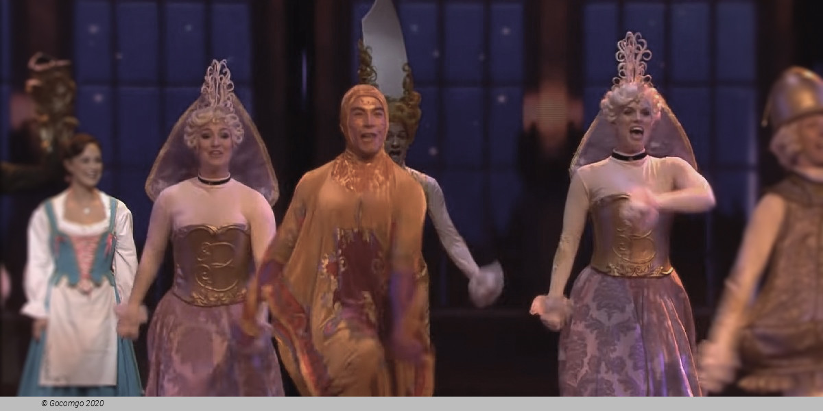 Scene 6 from the musical "Beauty and the Beast"